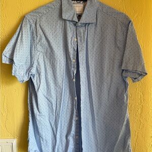 Denim & Flower Blue Lightweight Casual Shirt